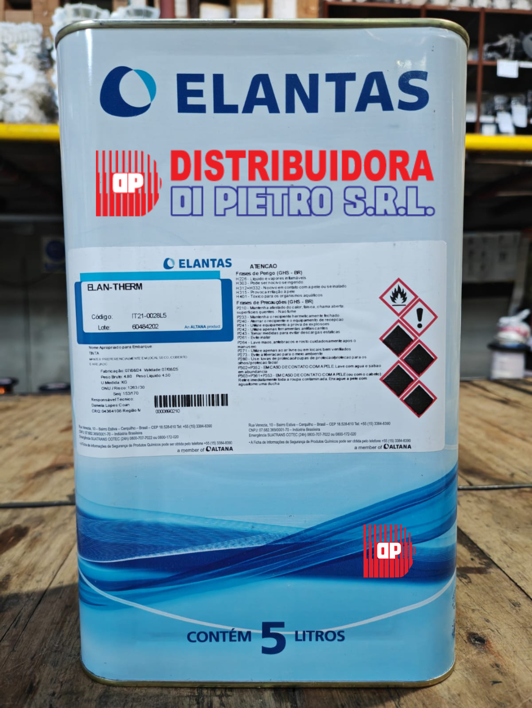 Barniz Elantas Elan Therm